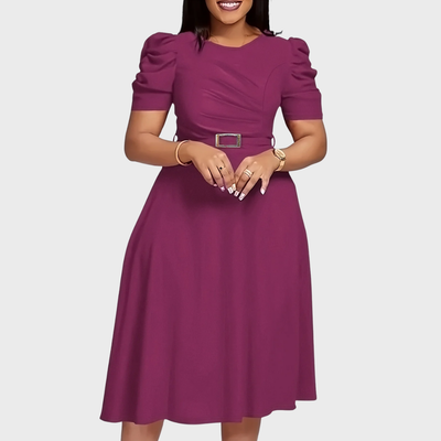Harriet Bloom | Soft-Touch Ruched Midi Dress
