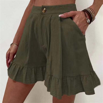 Kissha | Flowy Ruffle Shorts