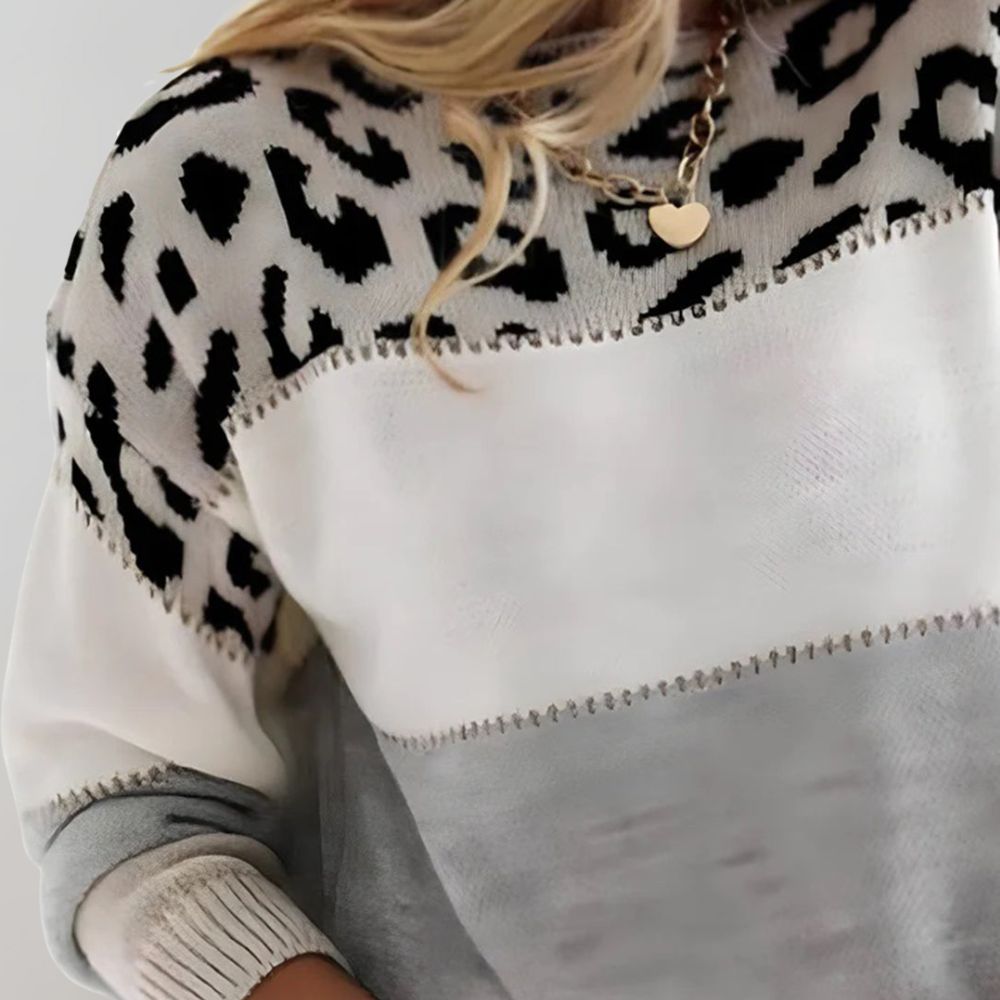 Cléa | Chic Leopard Sweater