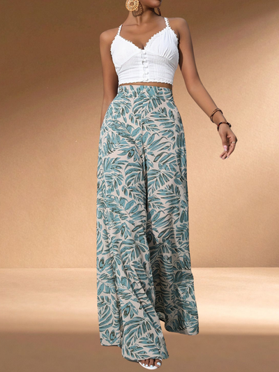 Lily | Bohemian Wide-Leg Pants