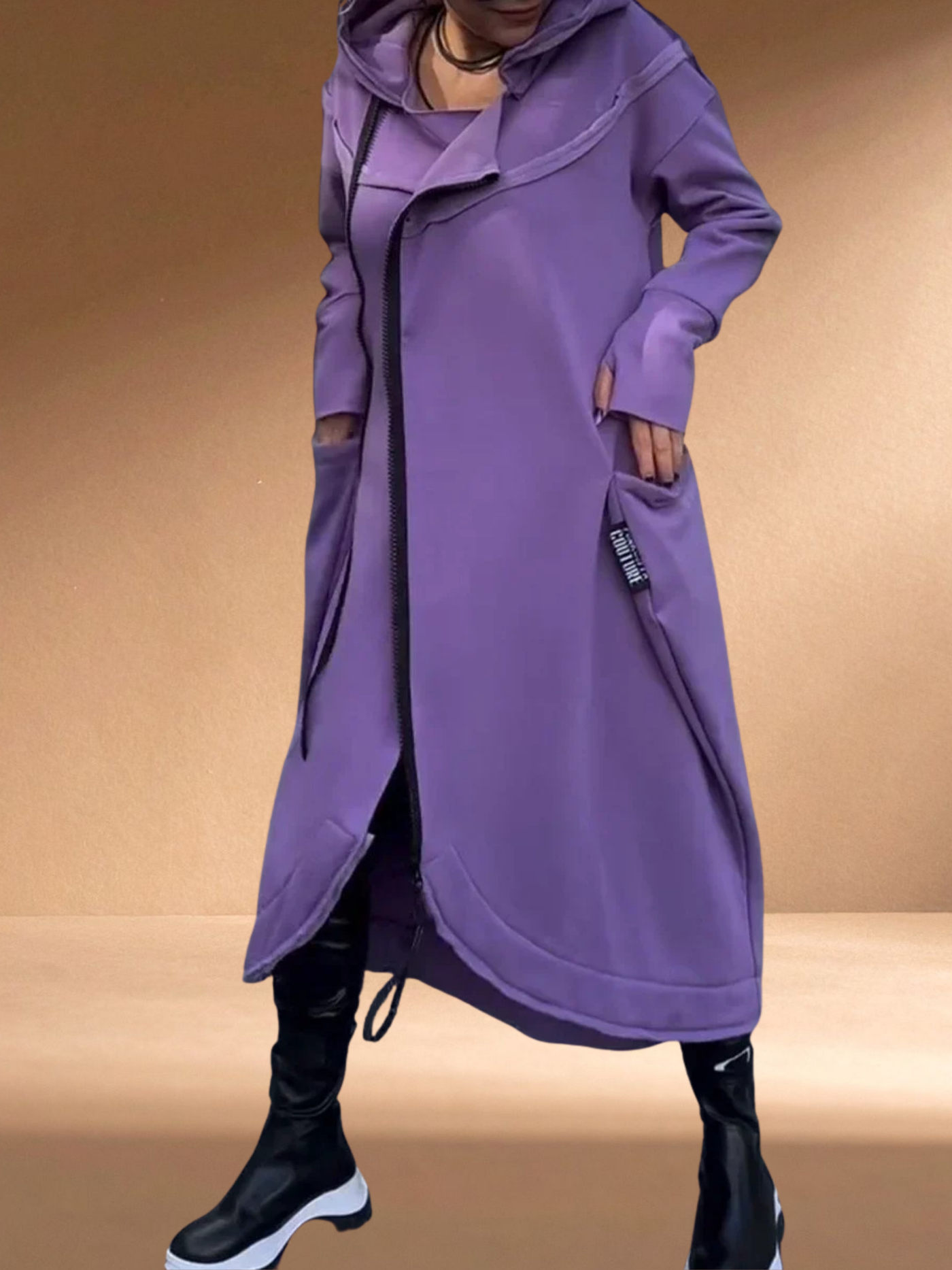 Marie | Long Lightweight Zip-Up