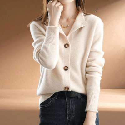 Anny | Cashmere Knit Cardigan