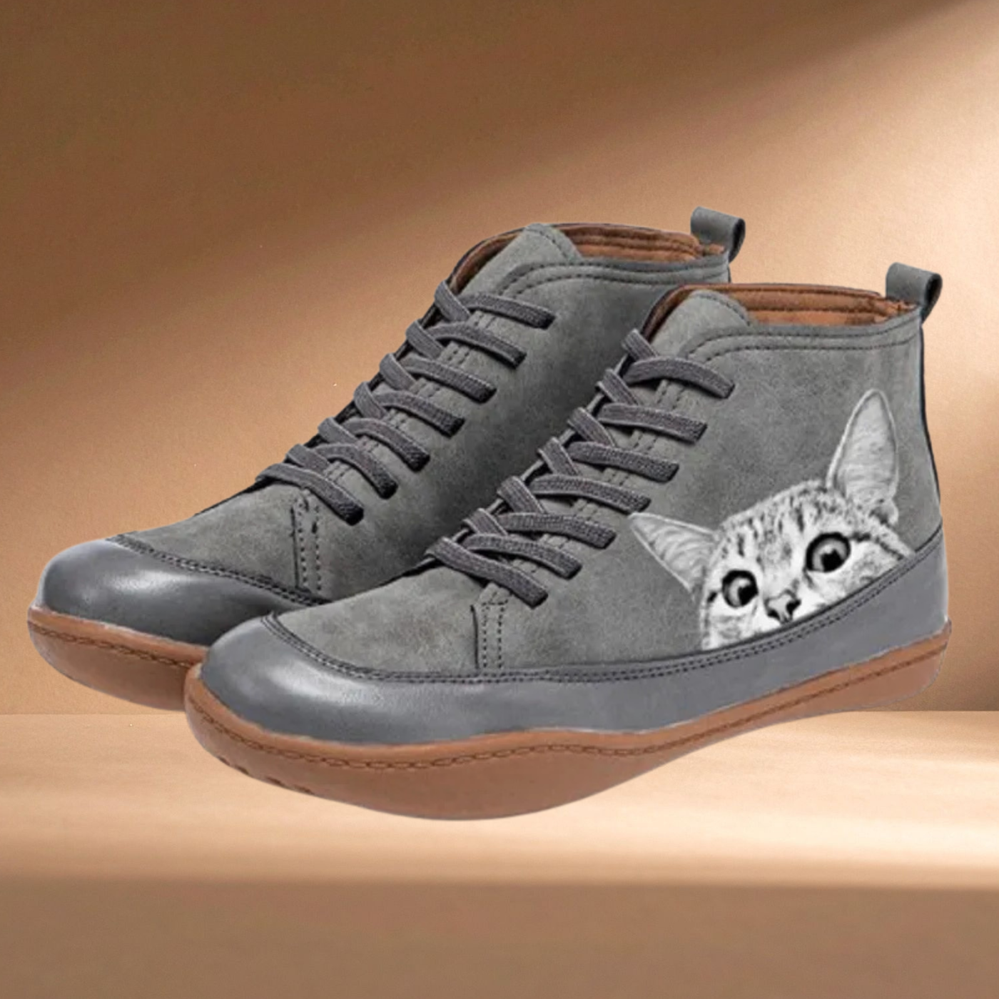 Waverly | Leather Cat Boots