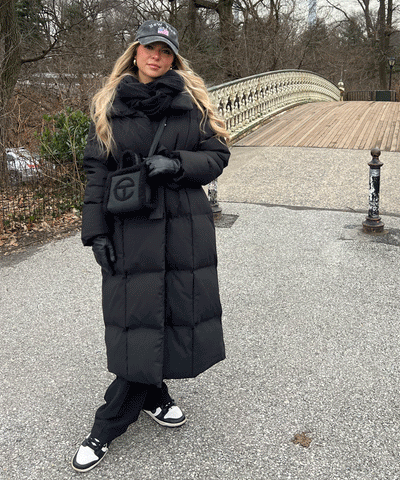 Zimara | Long Quilted Winter Jacket for Women