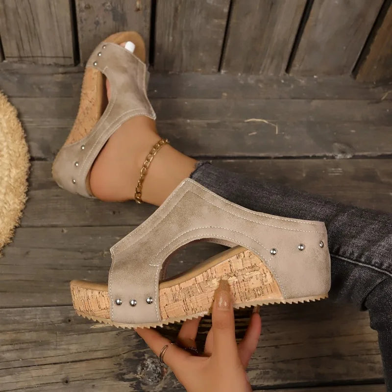 Ciera | Cork Wedges