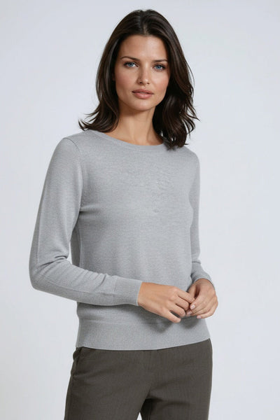 Women's Sweater | Long Sleeves and Round Neckline