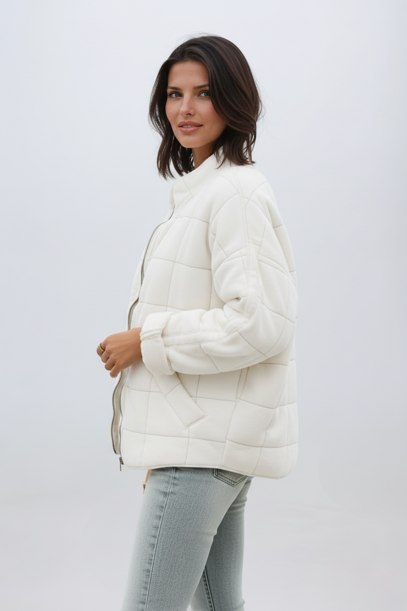 Helene | Oversized Quilted Jacket