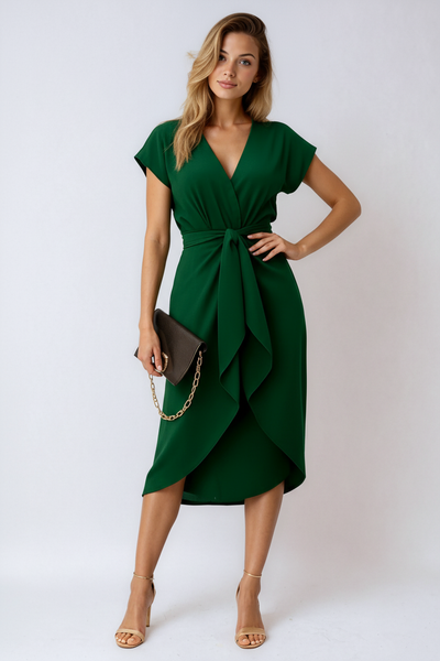 Serenya | Wrap Wedding Dress