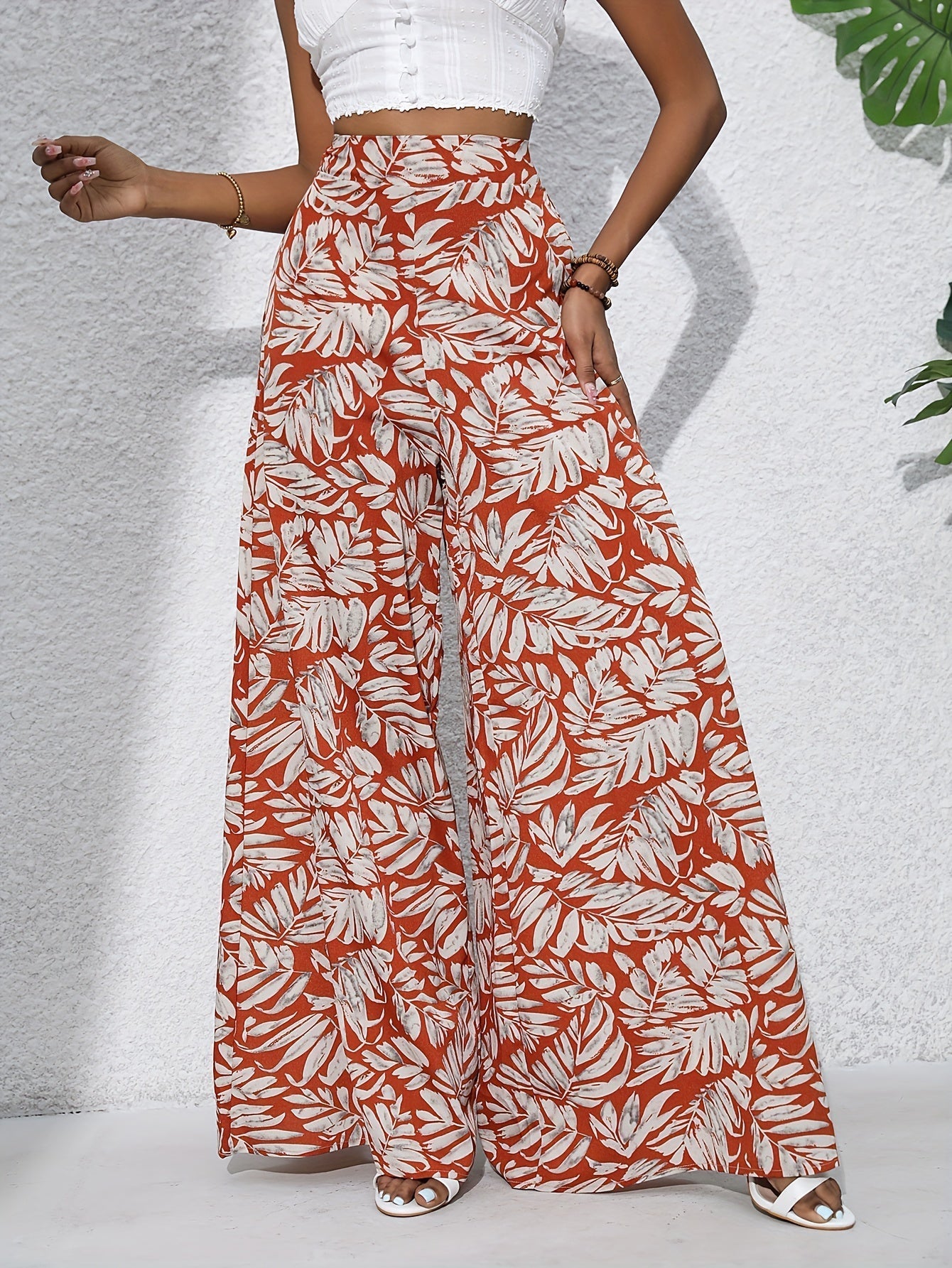 Lily | Bohemian Wide-Leg Pants