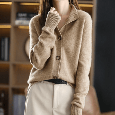 Anny | Cashmere Knit Cardigan