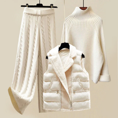 Charlotte | Comfortable and Cosy 3-Piece Knit Set